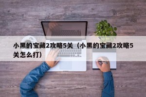 小黑的宝藏2攻略5关（小黑的宝藏2攻略5关怎么打）