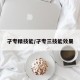 孑专精技能/孑专三技能效果