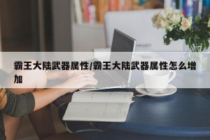 霸王大陆武器属性/霸王大陆武器属性怎么增加