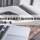 2020年金价最高几钱/2020年金价最高几钱一克